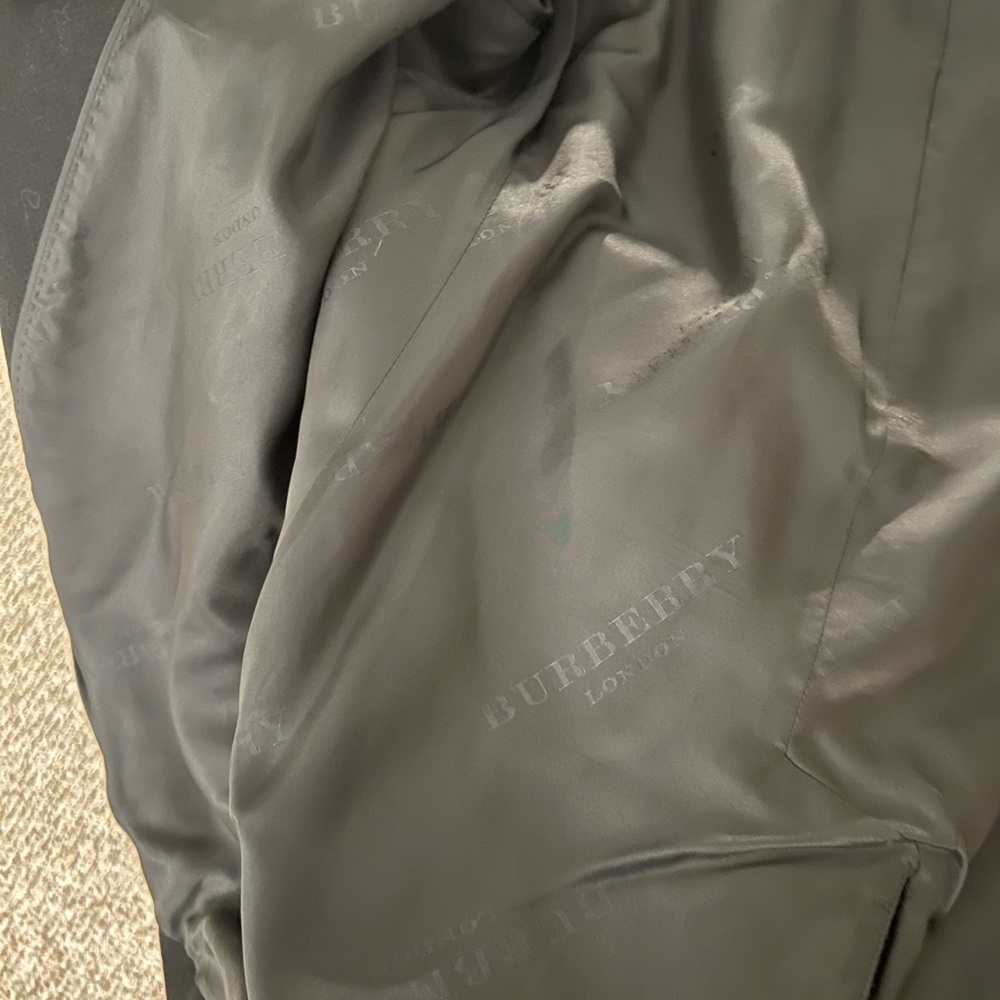 Mens Burberry Wool Coat - Picture 11 of 15